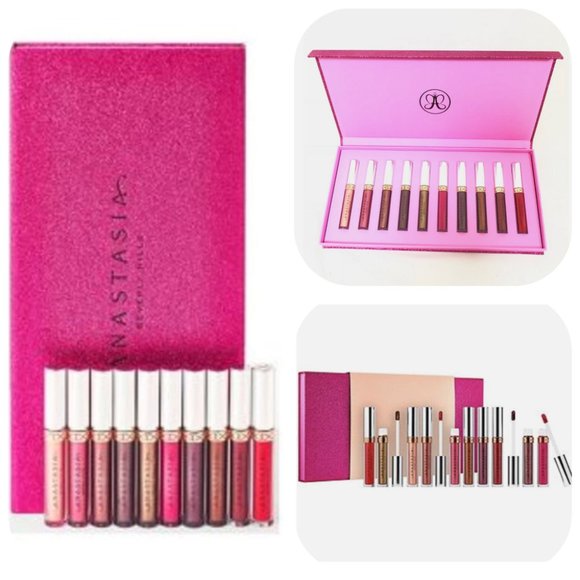 NIB Anastasia Limited Edition Liquid Lipstick Vault $100 - Picture 16 of 17